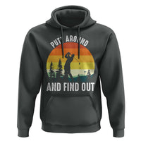 Funny Golf Quote Hoodie Putt Around And Find Out - Wonder Print Shop