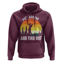 Funny Golf Quote Hoodie Putt Around And Find Out - Wonder Print Shop