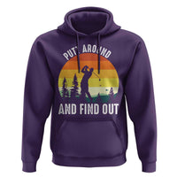 Funny Golf Quote Hoodie Putt Around And Find Out - Wonder Print Shop