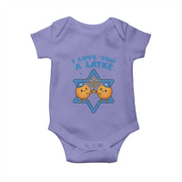 Funny Hanukkah Baby Onesie I Love You A Latke Gift - Wonder Print Shop
