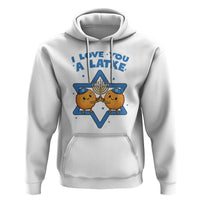 Funny Hanukkah Hoodie I Love You A Latke Gift - Wonder Print Shop