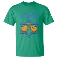 Funny Hanukkah T Shirt I Love You A Latke Gift - Wonder Print Shop