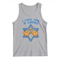 Funny Hanukkah Tank Top I Love You A Latke Gift - Wonder Print Shop