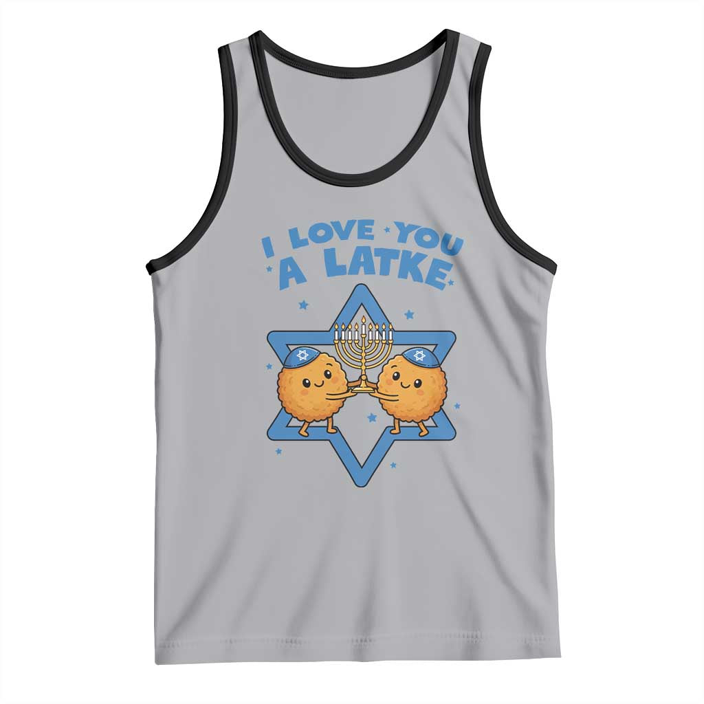 Funny Hanukkah Tank Top I Love You A Latke Gift - Wonder Print Shop