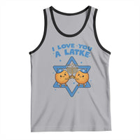 Funny Hanukkah Tank Top I Love You A Latke Gift - Wonder Print Shop