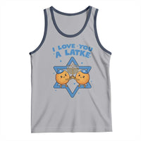 Funny Hanukkah Tank Top I Love You A Latke Gift - Wonder Print Shop