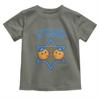 Funny Hanukkah Toddler T Shirt I Love You A Latke Gift - Wonder Print Shop
