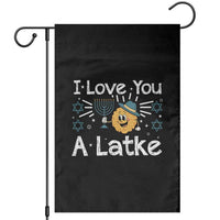 I Love You A Latke Garden Flag Funny Hanukkah Gift For Latke Lover - Wonder Print Shop