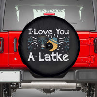 I Love You A Latke Spare Tire Cover Funny Hanukkah Gift For Latke Lover - Wonder Print Shop