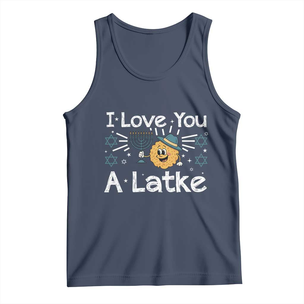 I Love You A Latke Tank Top Funny Hanukkah Gift For Latke Lover - Wonder Print Shop