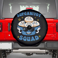 Hanukkah Sufganiyot Squad Spare Tire Cover Funny Jelly Donut Jewish Gift - Wonder Print Shop