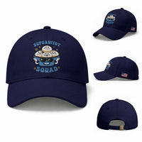 Hanukkah Sufganiyot Squad Baseball Cap Funny Jelly Donut Jewish Gift