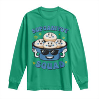 Hanukkah Sufganiyot Squad Long Sleeve Shirt Funny Jelly Donut Jewish Gift - Wonder Print Shop