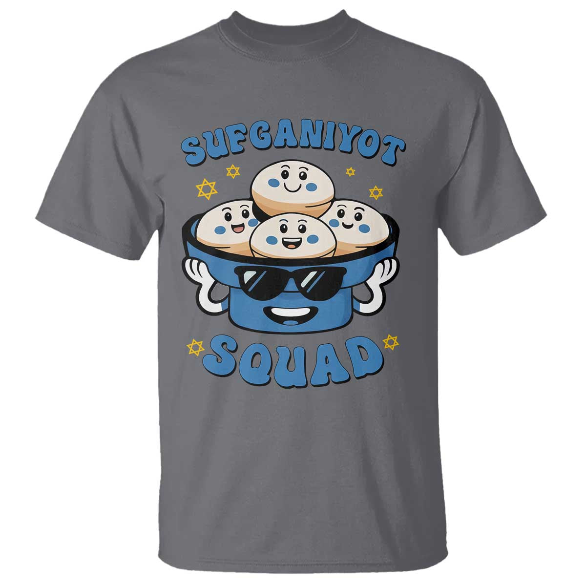 Hanukkah Sufganiyot Squad T Shirt Funny Jelly Donut Jewish Gift - Wonder Print Shop