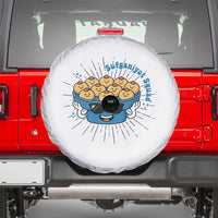Funny Hanukkah Sufganiyah Jelly Donut Squad Gift Spare Tire Cover - Wonder Print Shop