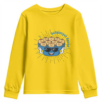 Funny Hanukkah Sufganiyah Jelly Donut Squad Gift Youth Sweatshirt - Wonder Print Shop