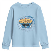 Funny Hanukkah Sufganiyah Jelly Donut Squad Gift Youth Sweatshirt - Wonder Print Shop