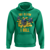 Funny Hanukkah Dreidel Hoodie This Is How I Roll Gift - Wonder Print Shop