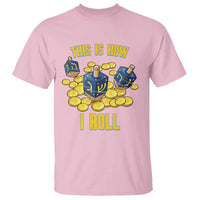 Funny Hanukkah Dreidel T Shirt This Is How I Roll Gift - Wonder Print Shop