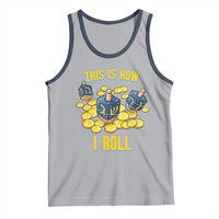 Funny Hanukkah Dreidel Tank Top This Is How I Roll Gift - Wonder Print Shop
