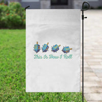 Hanukkah Dreidel Garden Flag This Is How I Roll Jewish Holiday Gift - Wonder Print Shop
