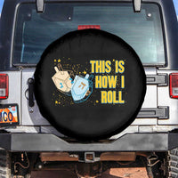 This Is How I Roll Spare Tire Cover Jewish Holiday Dreidel Gift - Wonder Print Shop