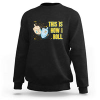 This Is How I Roll Sweatshirt Jewish Holiday Dreidel Gift - Wonder Print Shop