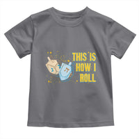 This Is How I Roll Toddler T Shirt Jewish Holiday Dreidel Gift - Wonder Print Shop