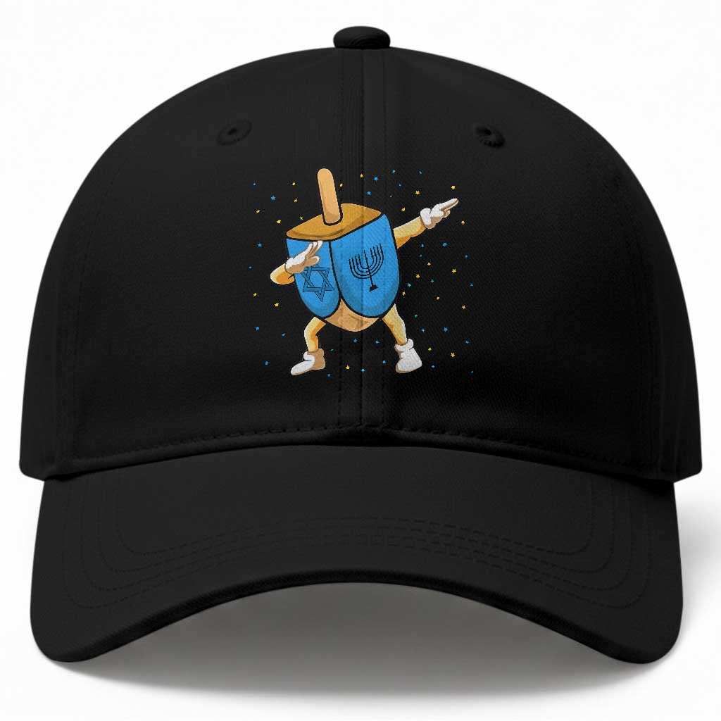Funny Hanukkah Dreidel Dabbing Holiday Gift Baseball Cap