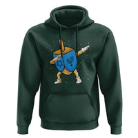 Funny Hanukkah Dreidel Dabbing Holiday Gift Hoodie - Wonder Print Shop