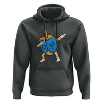Funny Hanukkah Dreidel Dabbing Holiday Gift Hoodie - Wonder Print Shop