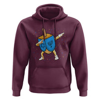 Funny Hanukkah Dreidel Dabbing Holiday Gift Hoodie - Wonder Print Shop