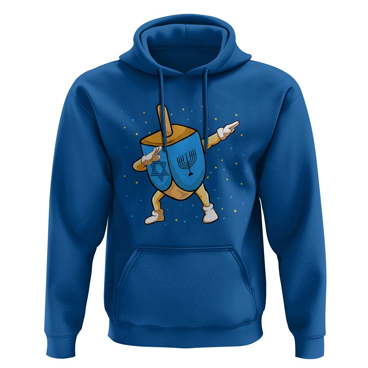 Funny Hanukkah Dreidel Dabbing Holiday Gift Hoodie - Wonder Print Shop