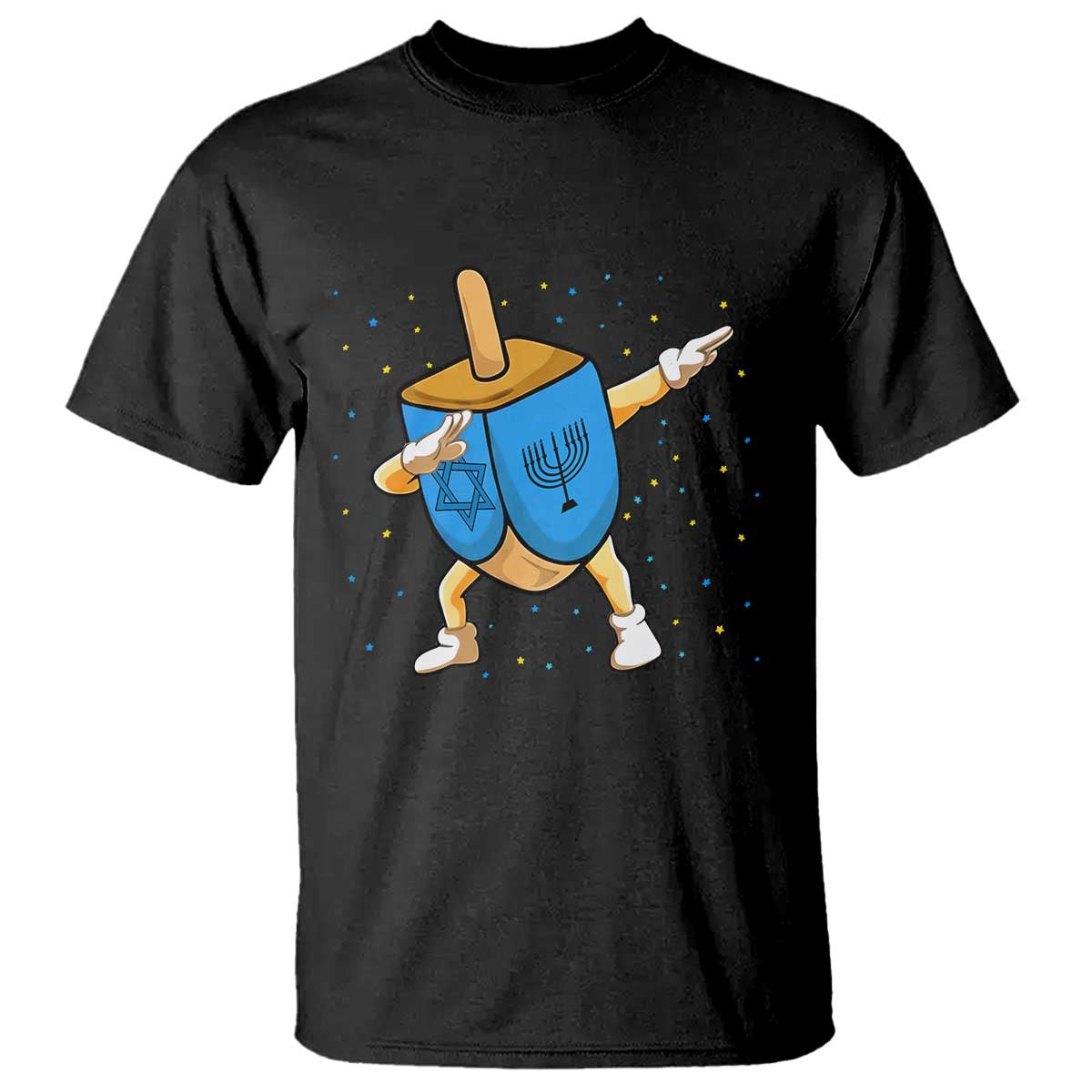 Funny Hanukkah Dreidel Dabbing Holiday Gift T Shirt - Wonder Print Shop