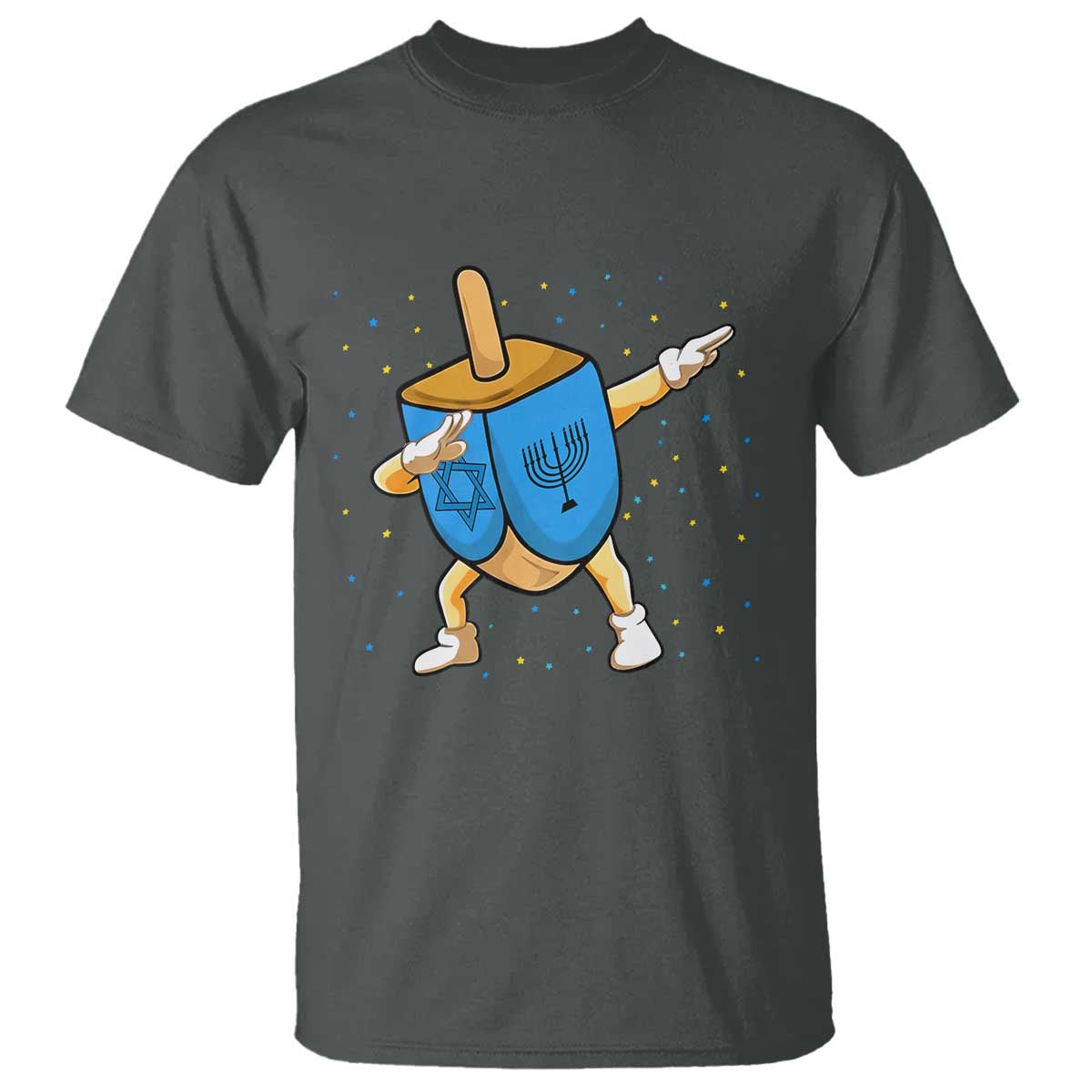Funny Hanukkah Dreidel Dabbing Holiday Gift T Shirt - Wonder Print Shop
