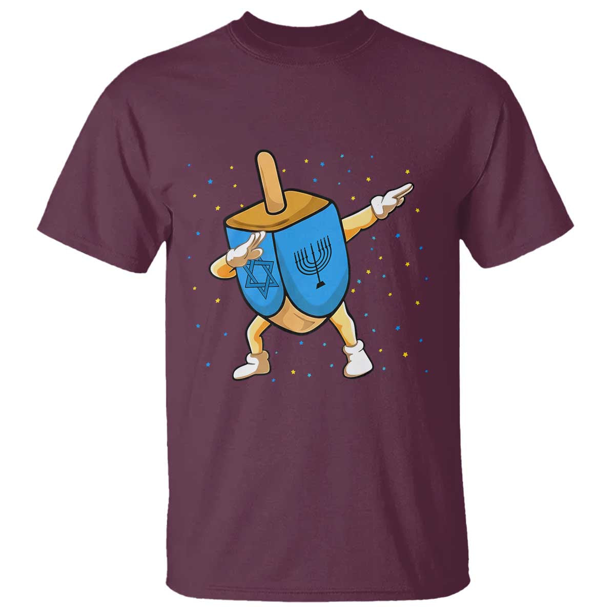Funny Hanukkah Dreidel Dabbing Holiday Gift T Shirt - Wonder Print Shop