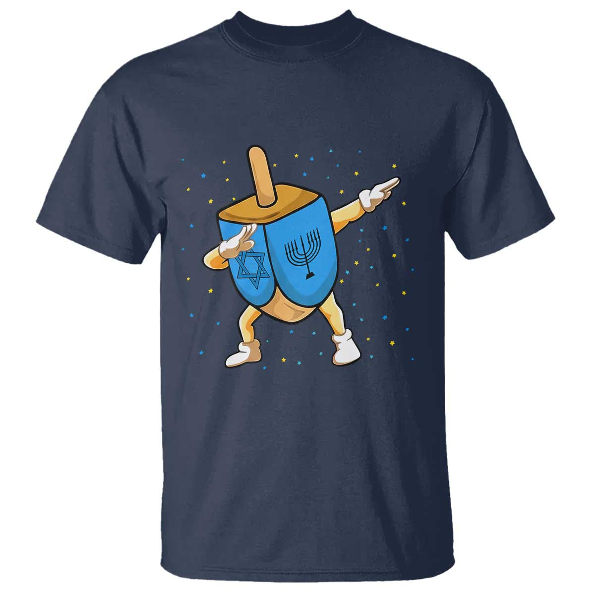 Funny Hanukkah Dreidel Dabbing Holiday Gift T Shirt - Wonder Print Shop