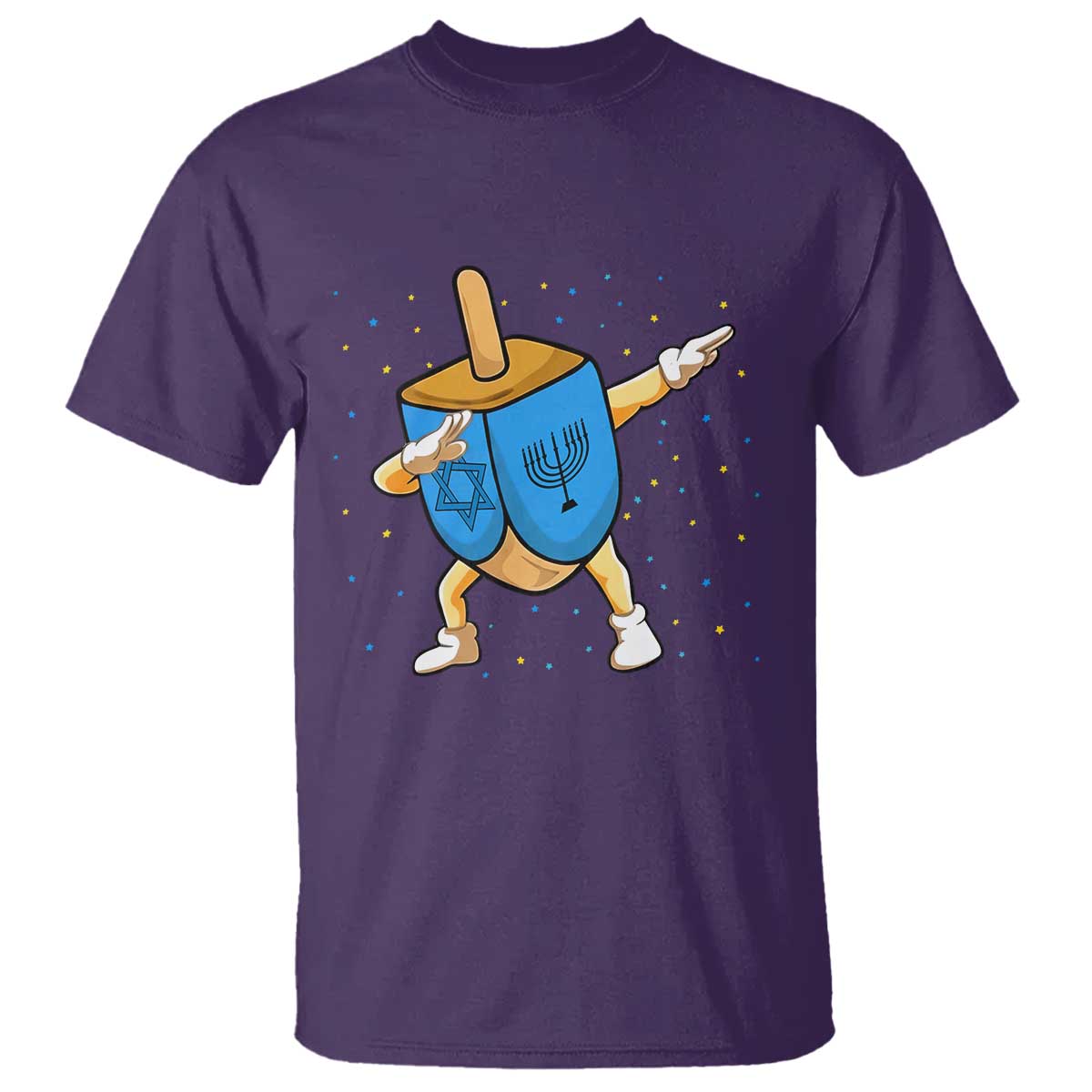 Funny Hanukkah Dreidel Dabbing Holiday Gift T Shirt - Wonder Print Shop