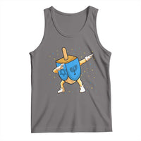 Funny Hanukkah Dreidel Dabbing Holiday Gift Tank Top - Wonder Print Shop