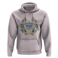 Hanukkah Flower Menorah Star Of David Hoodie Gift For Women - Wonder Print Shop