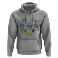 Hanukkah Flower Menorah Star Of David Hoodie Gift For Women - Wonder Print Shop