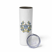 Hanukkah Flower Menorah Star Of David Skinny Tumbler Gift For Women - Wonder Print Shop