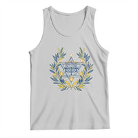 Hanukkah Flower Menorah Star Of David Tank Top Gift For Women - Wonder Print Shop