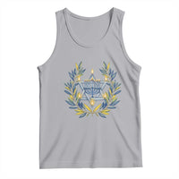 Hanukkah Flower Menorah Star Of David Tank Top Gift For Women - Wonder Print Shop