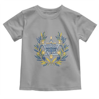 Hanukkah Flower Menorah Star Of David Toddler T Shirt Gift For Women - Wonder Print Shop