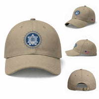 Hanukkah Vintage Menorah Peace Doves Baseball Cap Festival Of Lights Gift