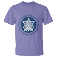 Hanukkah Vintage Menorah Peace Doves T Shirt Festival Of Lights Gift - Wonder Print Shop