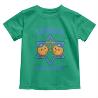 Funny Hanukkah Gift Toddler T Shirt If Life Gives You Potatoes Make Latkes - Wonder Print Shop