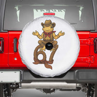 Funny Frog Cowboy Six Seven Meme Spare Tire Cover 67 Doot Doot Western Animal Trend Gift - Wonder Print Shop