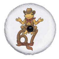 Funny Frog Cowboy Six Seven Meme Spare Tire Cover 67 Doot Doot Western Animal Trend Gift - Wonder Print Shop